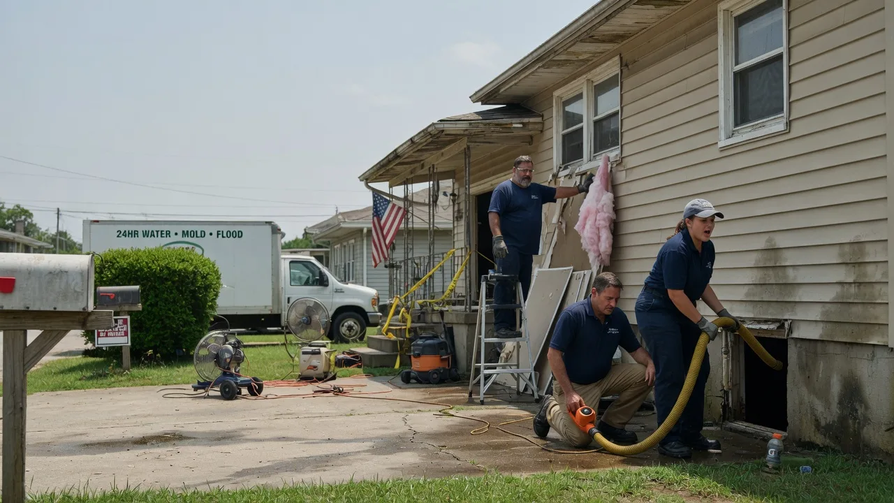 Water Damage Repair in North Newton, KS near me